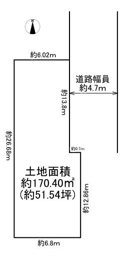 門真市四宮6丁目　売土地