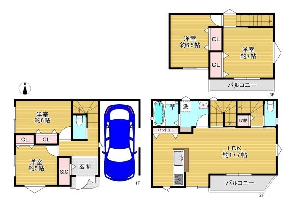 守口市大久保町5丁目　新築戸建