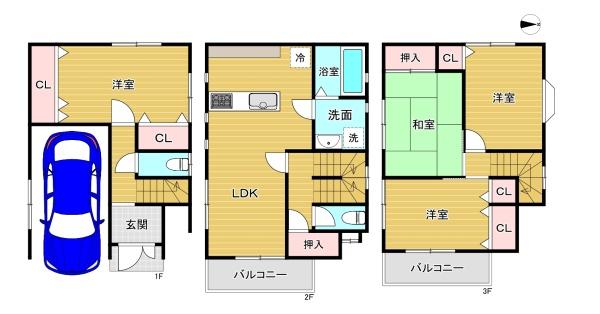 守口市東町１丁目の中古一戸建て