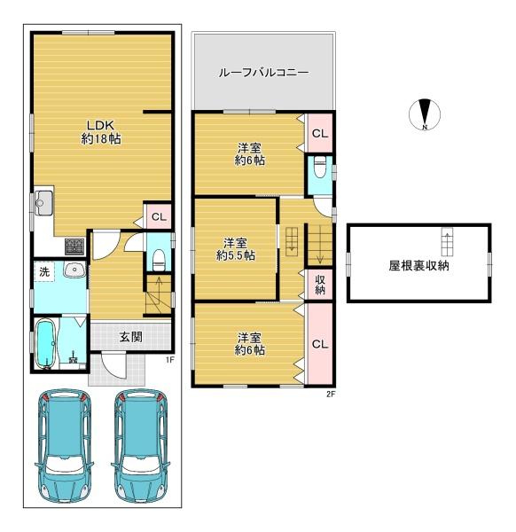 大阪市城東区東中浜7丁目　中古戸建