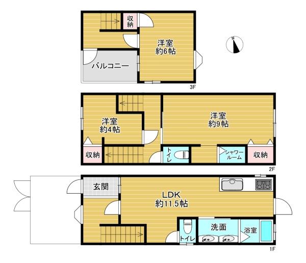 大阪市生野区桃谷3丁目　中古戸建