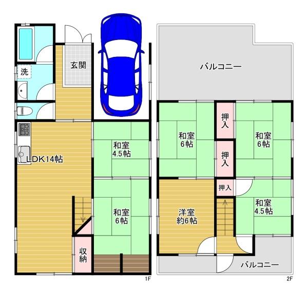 大阪市東淀川区豊新1丁目　中古戸建