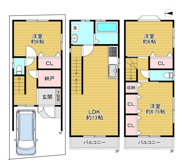 大阪市鶴見区安田3丁目　中古戸建