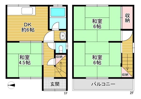 門真市野里町　中古戸建