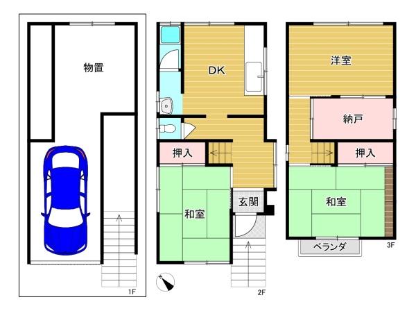 寝屋川市池の瀬町の中古一戸建て