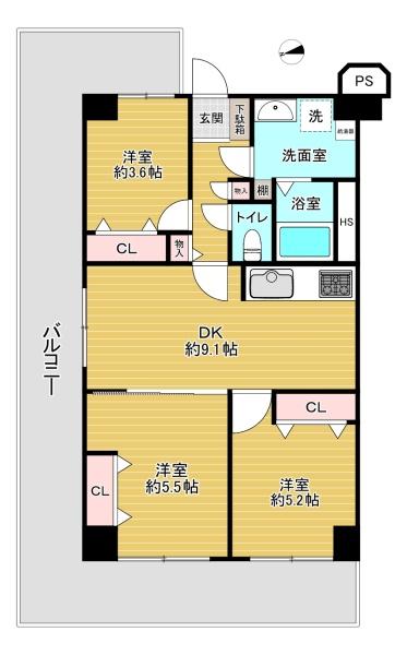 ネオコーポ鶴見緑地