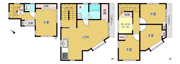 守口市金田町２丁目の中古一戸建て