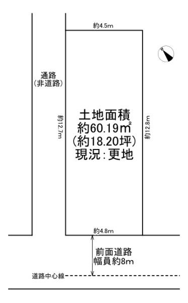 大阪市都島区毛馬町5丁目 売土地