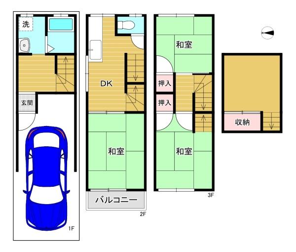 大阪市城東区鴫野西5丁目　中古戸建