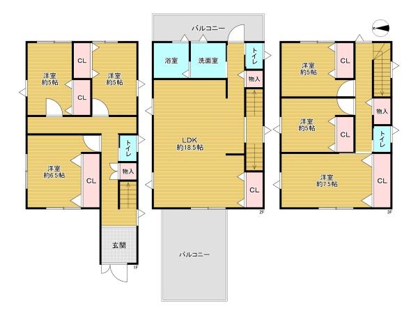 大阪市城東区古市３丁目の中古一戸建て