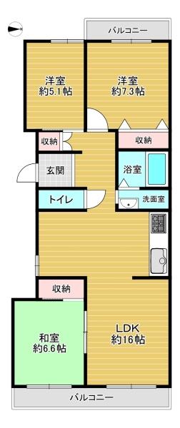 リバーサイドともぶち第一住宅14号棟