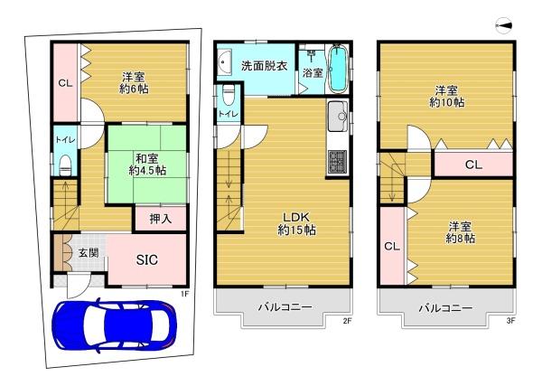 大阪市鶴見区諸口１丁目の中古一戸建て