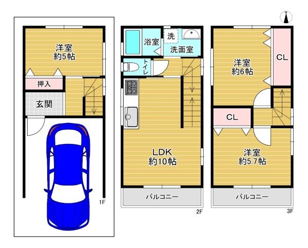 守口市東町2丁目　中古戸建