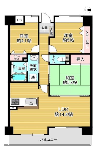 サンメゾン若江岩田
