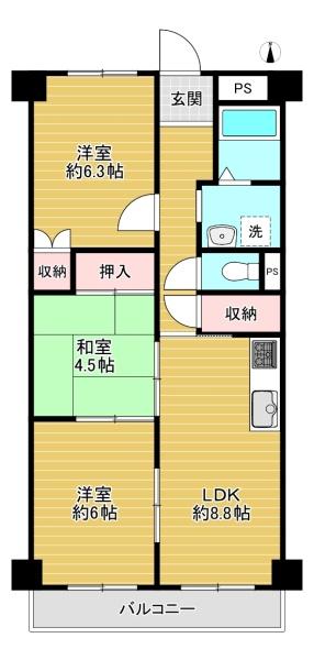 関目グリーンハイツD棟