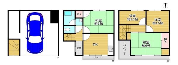 大阪市城東区古市1丁目 中古戸建