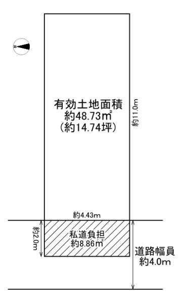守口市北斗町の土地