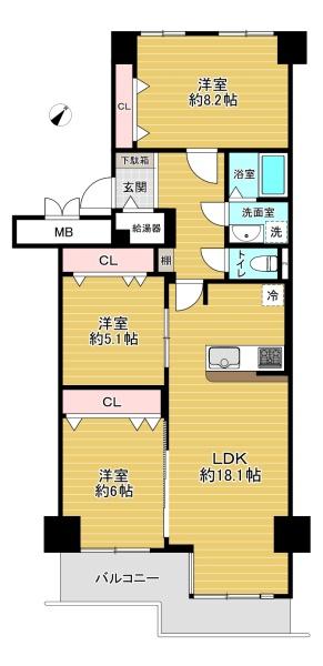 京橋グリーンハイツ2号棟