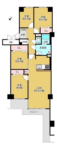 京橋グリーンハイツ3号棟