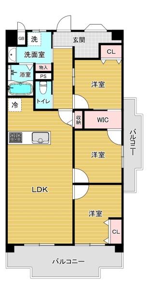 シャトー第3八戸の里