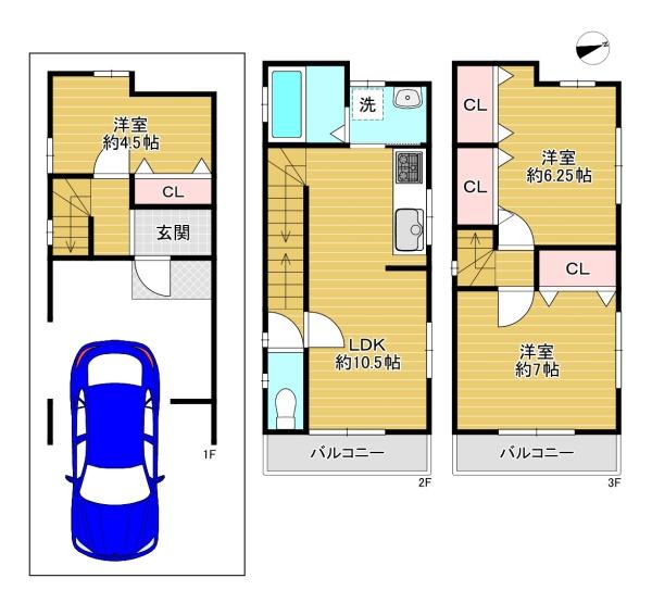 門真市江端町　中古戸建