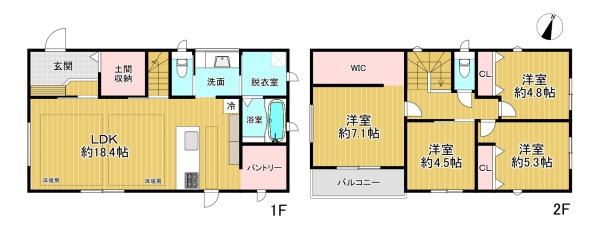 神戸市西区糀台１丁目の中古一戸建て