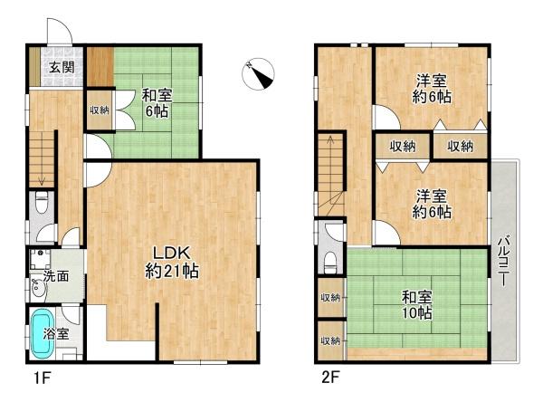 西区伊川谷町潤和　中古戸建