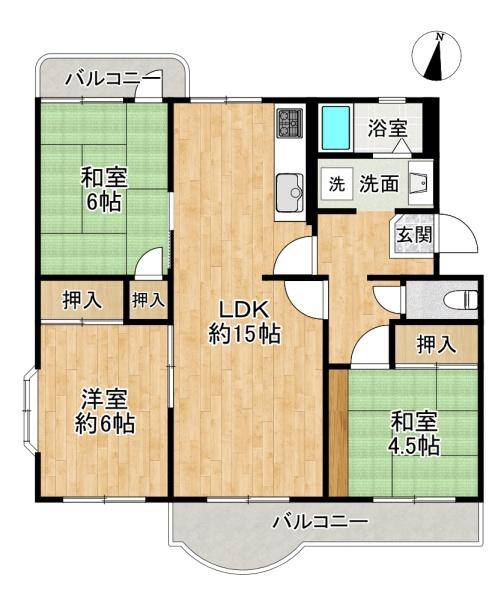 名谷18団地75号棟