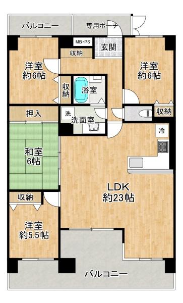 メゾンドール明石山ノ手台