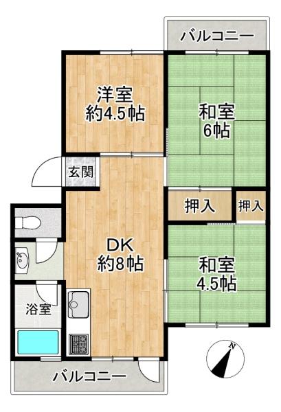 上高丸厚生年金住宅3号棟