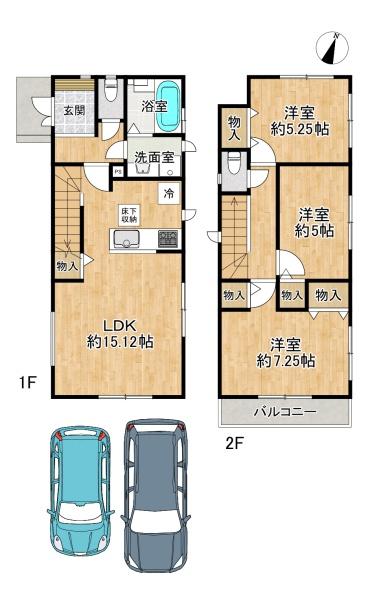 西区学園東町7丁目　新築戸建　2号棟