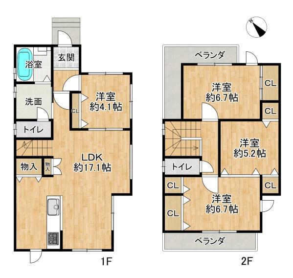 垂水区桃山台1丁目　新築戸建　A号地