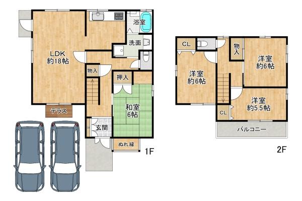 西区美賀多台3丁目　中古戸建