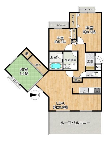 グランベール西神中央９番館