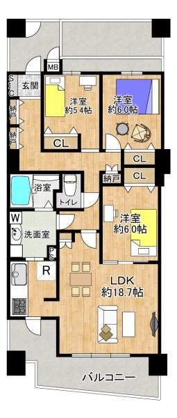 ラメール狩口3