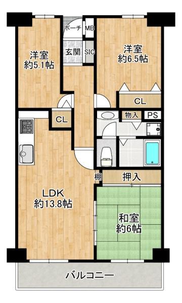 須磨・名谷ハウス1号棟