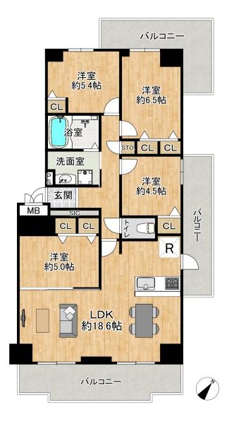ヴァンヴェールK2・3番館