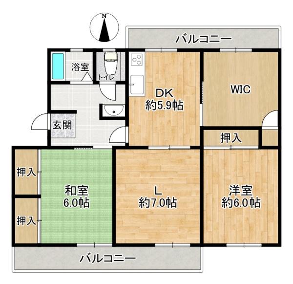 宝塚西山住宅2号棟