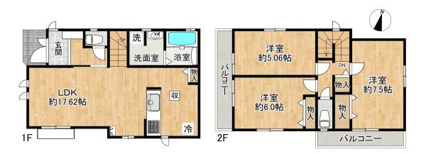 垂水区仲田3丁目　2号棟　新築戸建