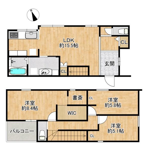 垂水区学が丘4丁目4号地　新築戸建