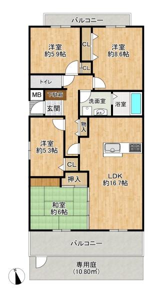 グランベール西神中央8番館