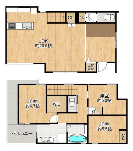 垂水区学が丘4丁目5号地　新築戸建