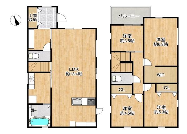 須磨区高倉台6丁目　2号棟　新築戸建