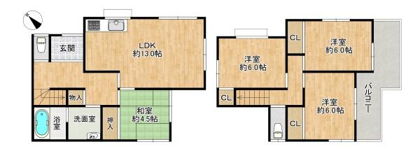 垂水区西舞子7丁目　中古戸建