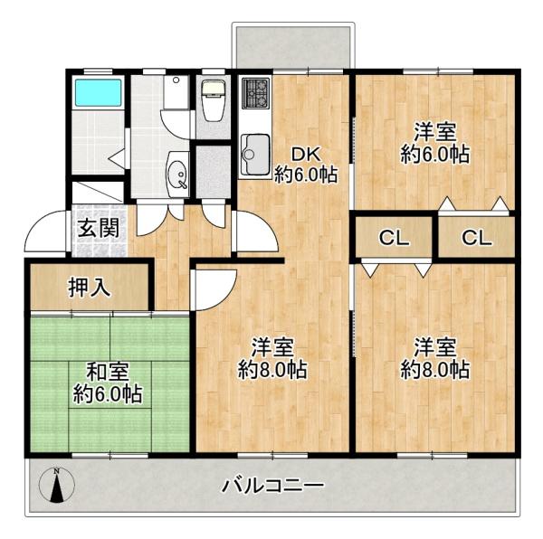 新多聞第3住宅213号棟