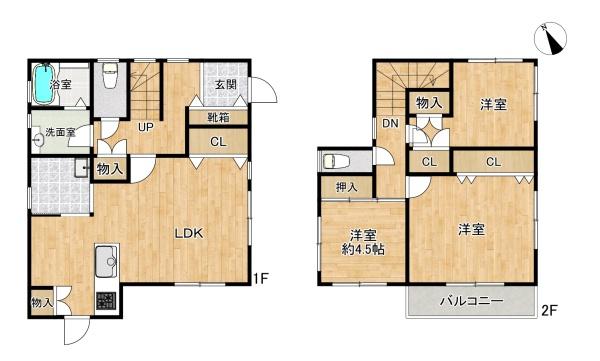 垂水区北舞子4丁目　中古戸建