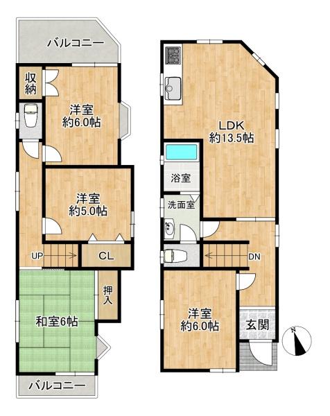 垂水区清水が丘1丁目　中古戸建