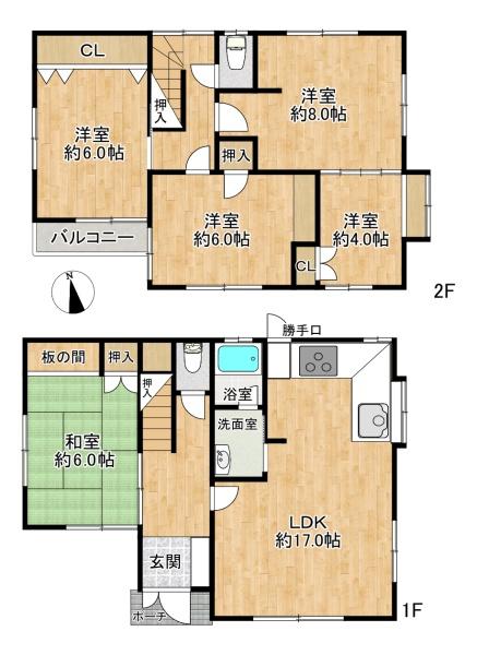 垂水区歌敷山3丁目　中古戸建
