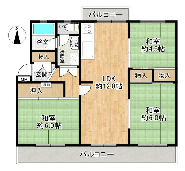 新多聞第3住宅　203号棟