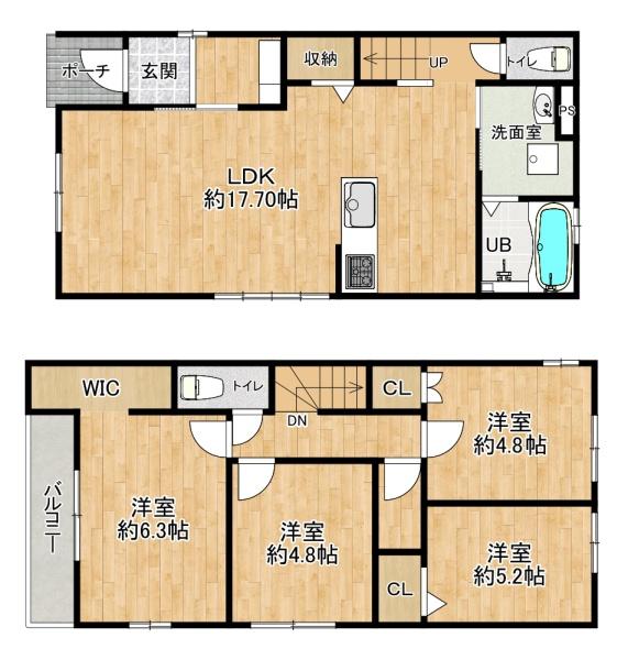 垂水区歌敷山1丁目　1号棟　新築戸建
